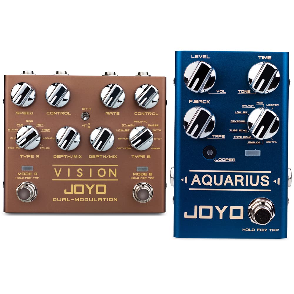 Amazon.com: JOYO R-09 Dual Channel Modulation Multi Effects Pedal
